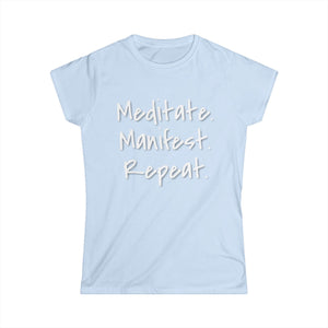 Creator's Meditate Tee |White