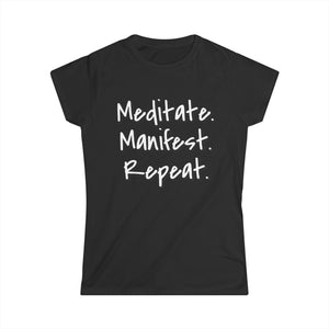 Creator's Meditate Tee |White