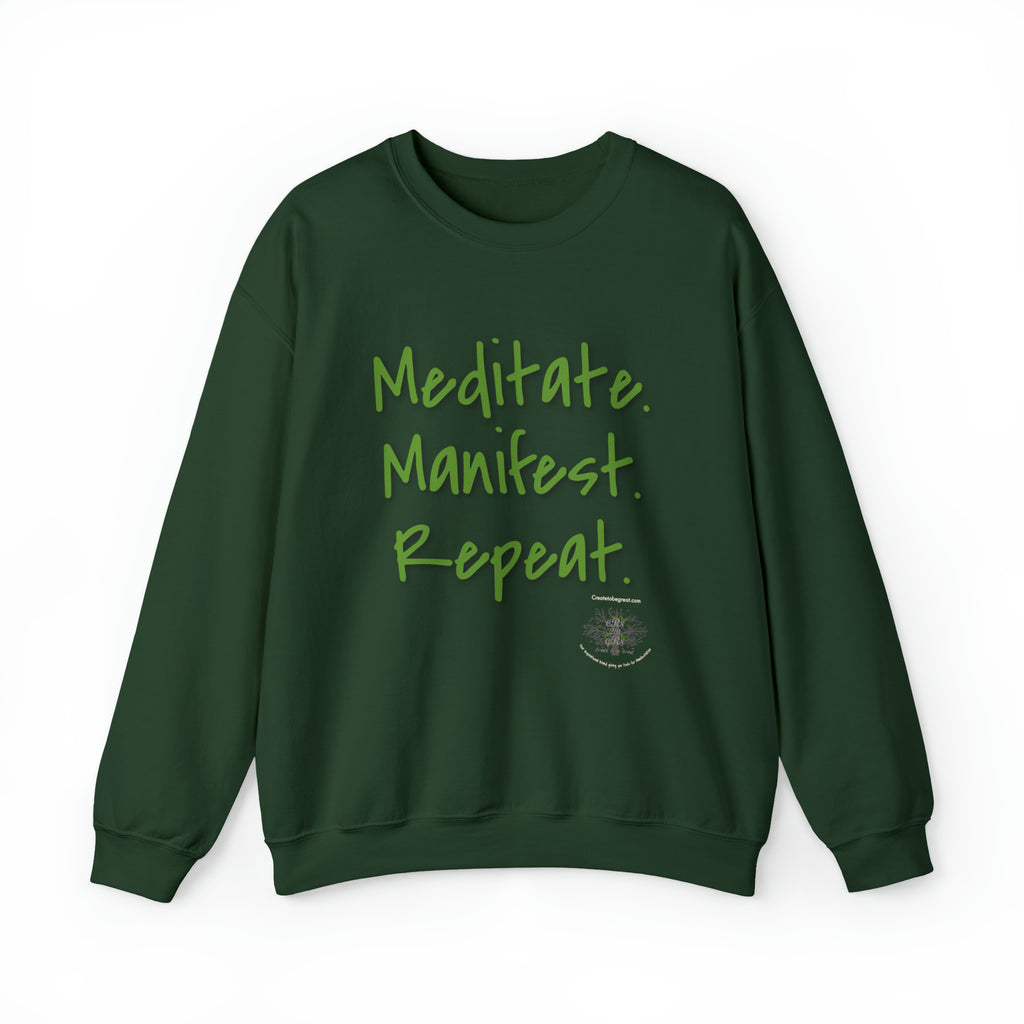 Creator’s Meditate Sweatshirt - Green