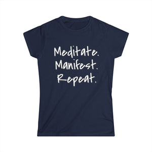 Creator's Meditate Tee |White