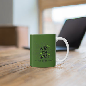 Create to be Great Mug green