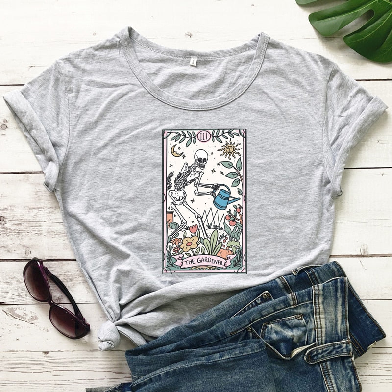 Fun The Gardener Tarot Shirt