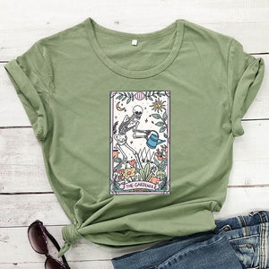 Fun The Gardener Tarot Shirt