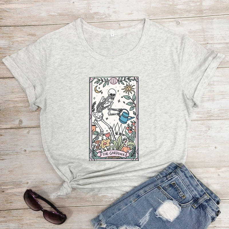 Fun The Gardener Tarot Shirt