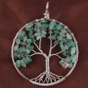 Tree of Life Crystal Pendant |Manifestation Tools