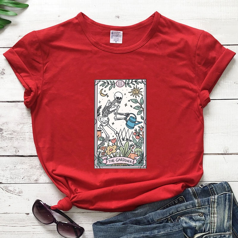 Fun The Gardener Tarot Shirt