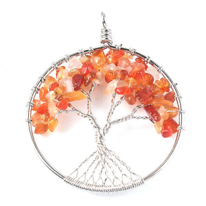 Tree of Life Crystal Pendant |Manifestation Tools