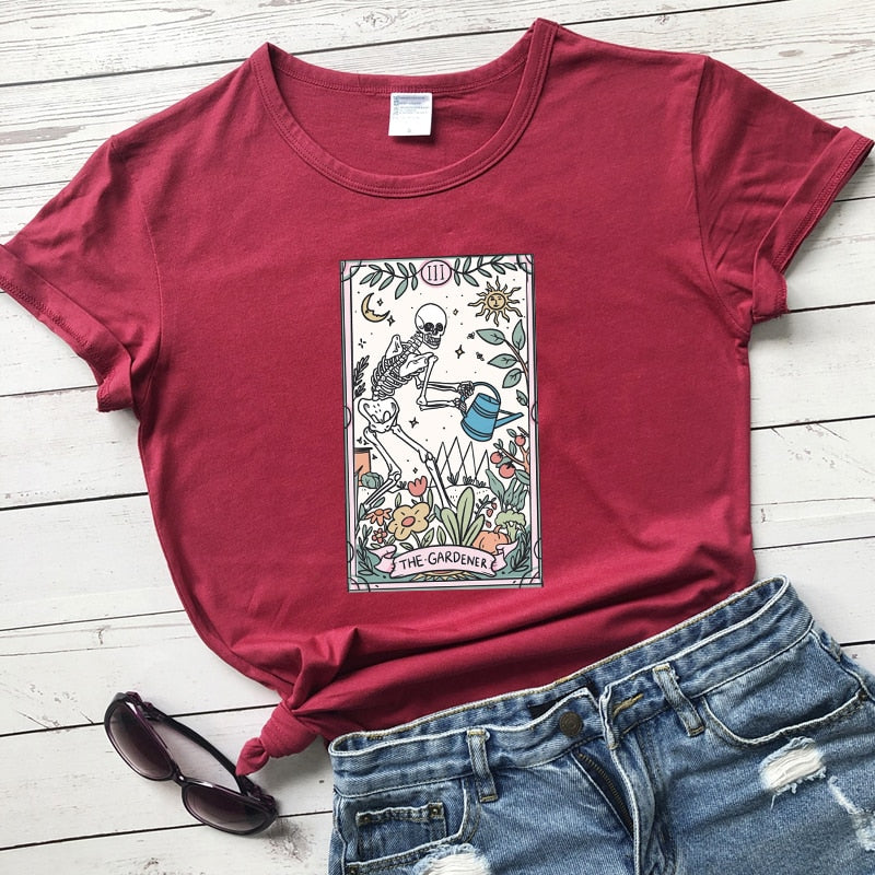 Fun The Gardener Tarot Shirt