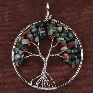 Tree of Life Crystal Pendant |Manifestation Tools