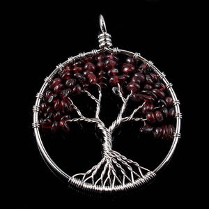 Tree of Life Crystal Pendant |Manifestation Tools