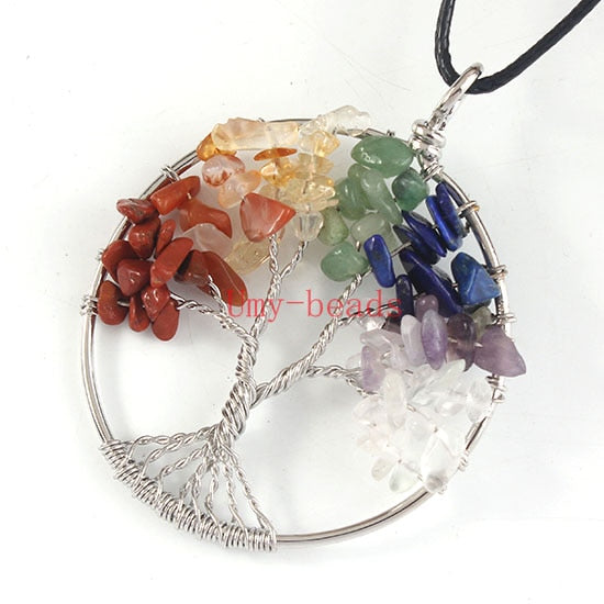 Tree of Life Crystal Pendant |Manifestation Tools