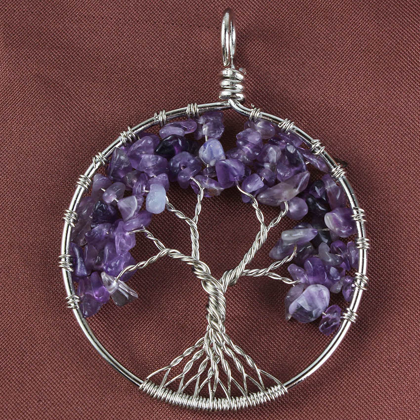 Tree of Life Crystal Pendant |Manifestation Tools