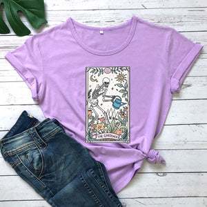 Fun The Gardener Tarot Shirt