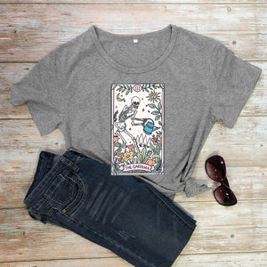 Fun The Gardener Tarot Shirt