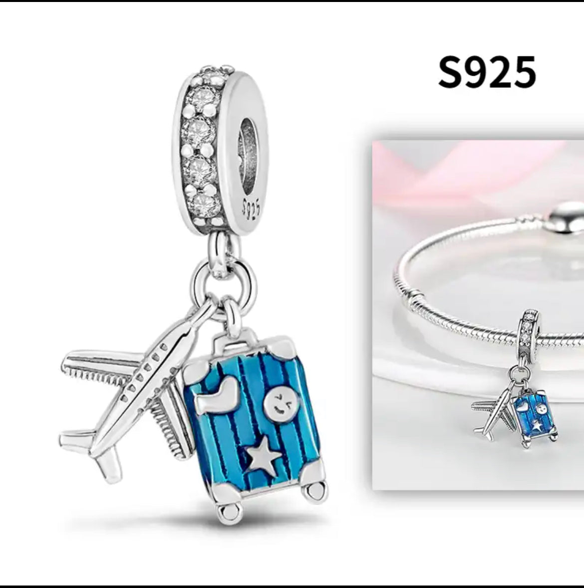 Evil Eye Charm Bracelet-Sterling Silver 925