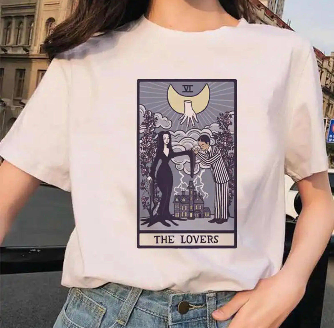 Fun Quirky Tarot Card Shirt