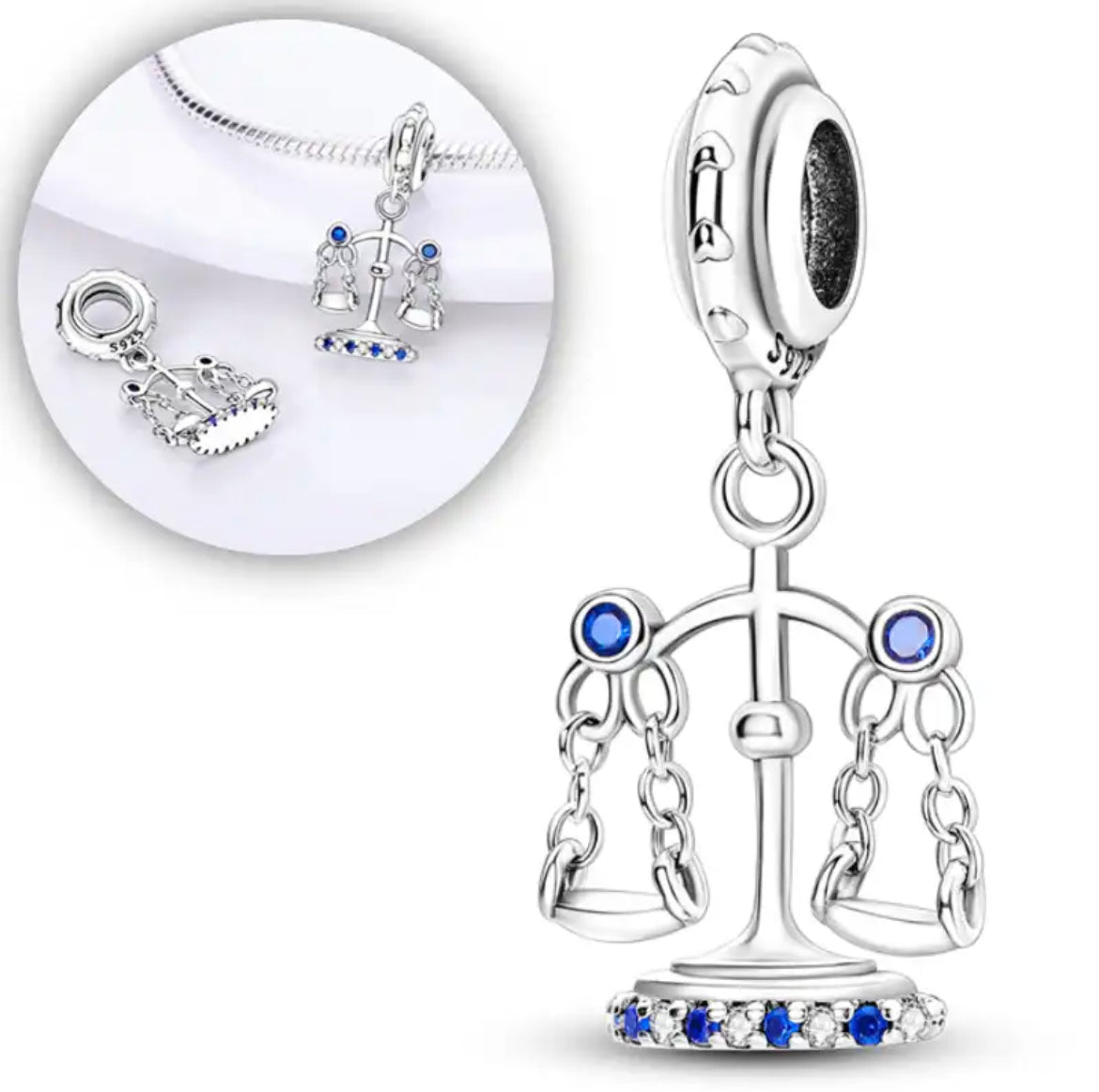 Evil Eye Charm Bracelet-Sterling Silver 925