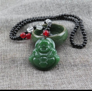 Lucky Jade Pendant Necklaces