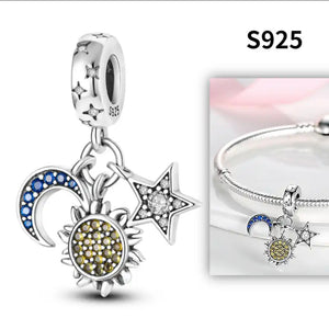 Evil Eye Charm Bracelet-Sterling Silver 925