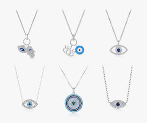 Evil Eye 925 Silver Necklace