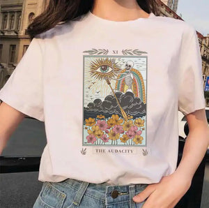 Fun Quirky Tarot Card Shirt