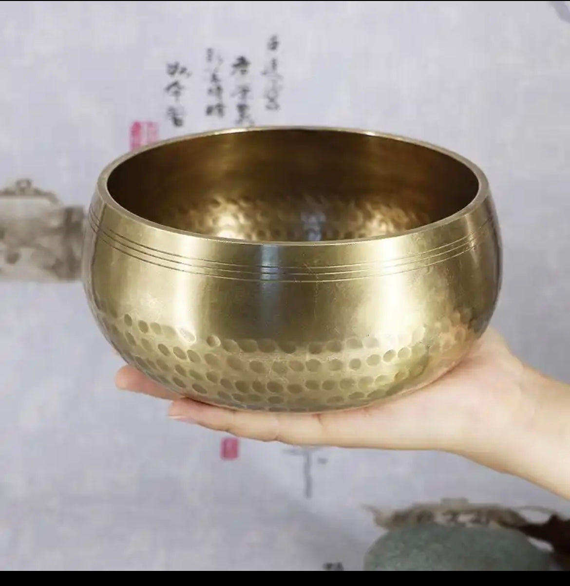 Brass Singing Bowl -handmade Tibet Nepal