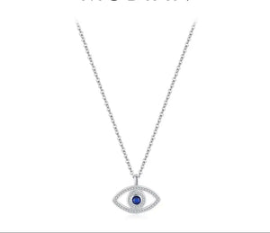 Evil Eye 925 Silver Necklace