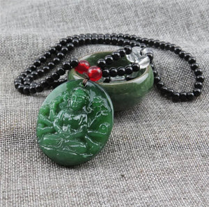 Lucky Jade Pendant Necklaces