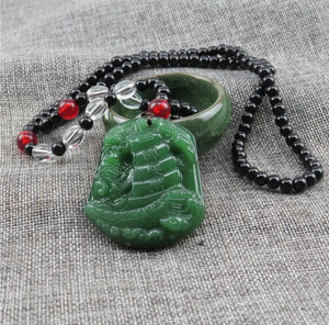 Lucky Jade Pendant Necklaces