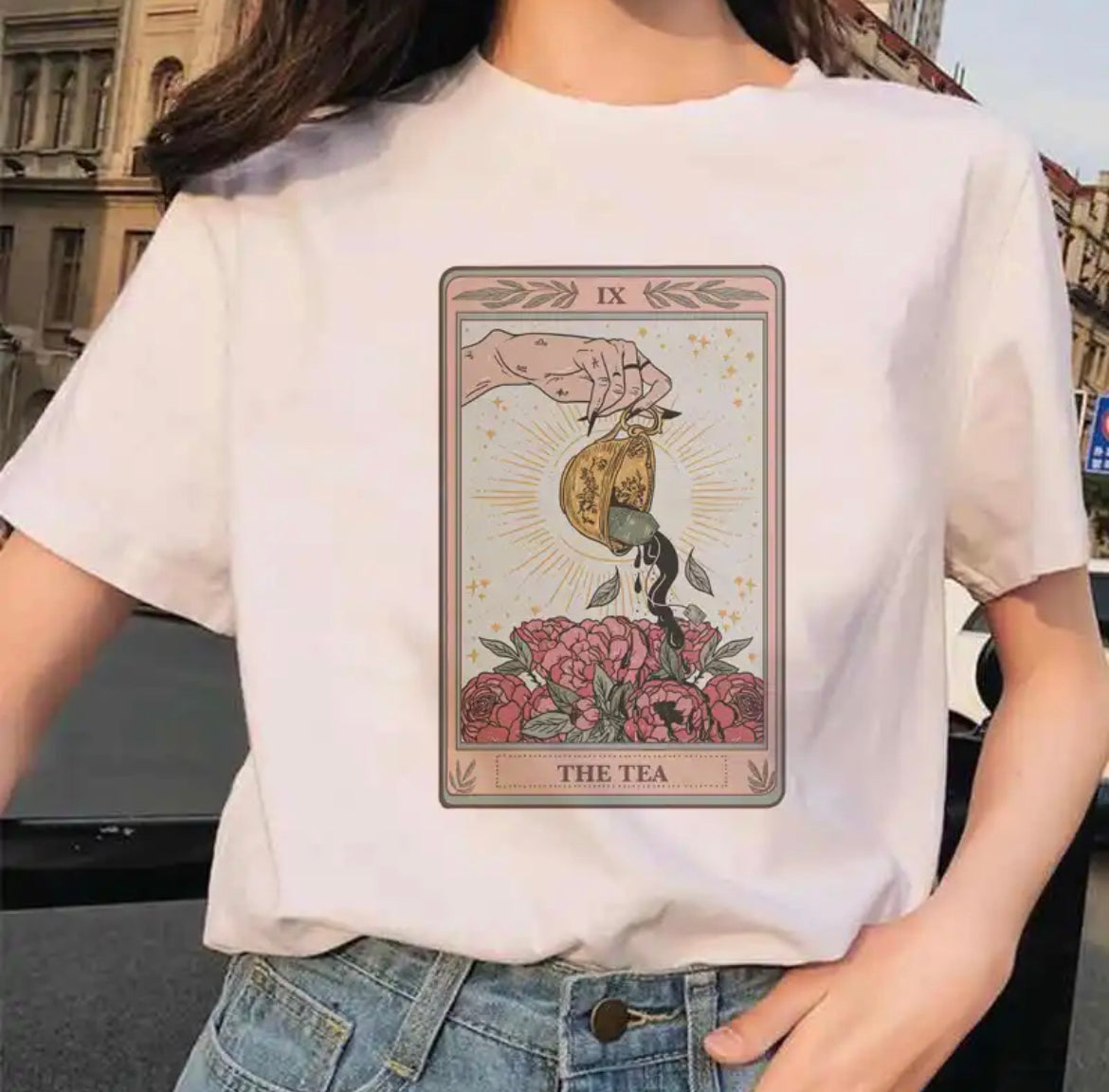 Fun Quirky Tarot Card Shirt