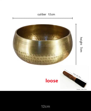 Brass Singing Bowl -handmade Tibet Nepal