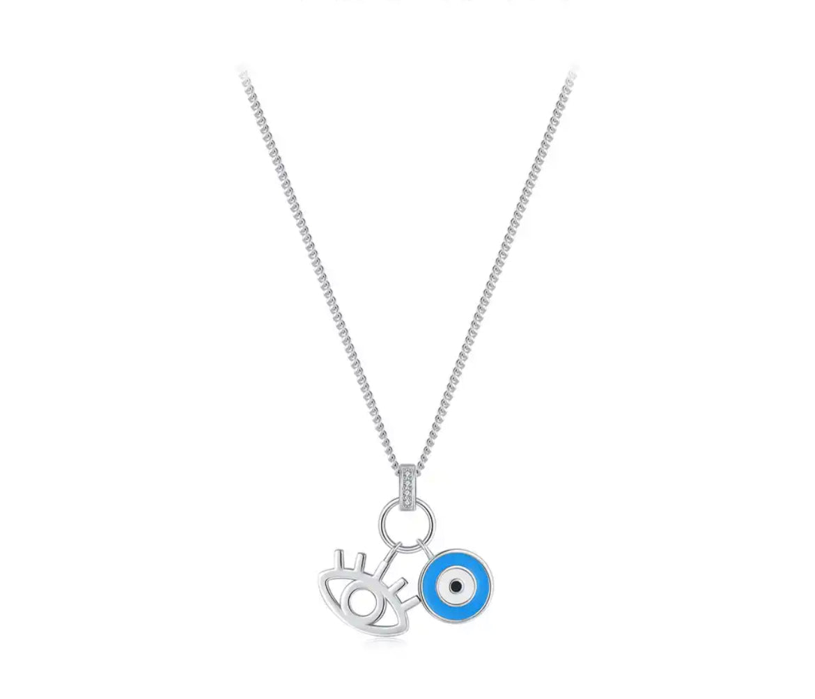 Evil Eye 925 Silver Necklace