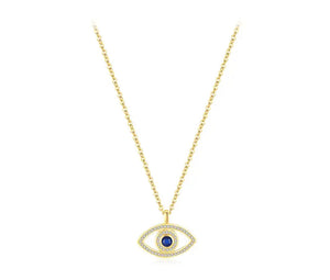 Evil Eye 925 Silver Necklace