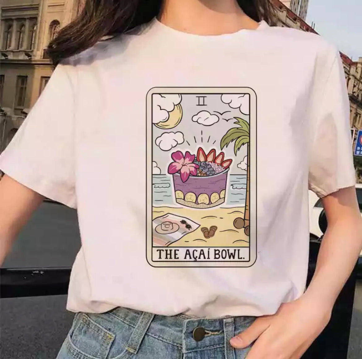 Fun Quirky Tarot Card Shirt