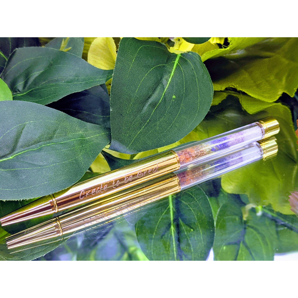 Chakra Crystals |Affirmation Wand Pen
