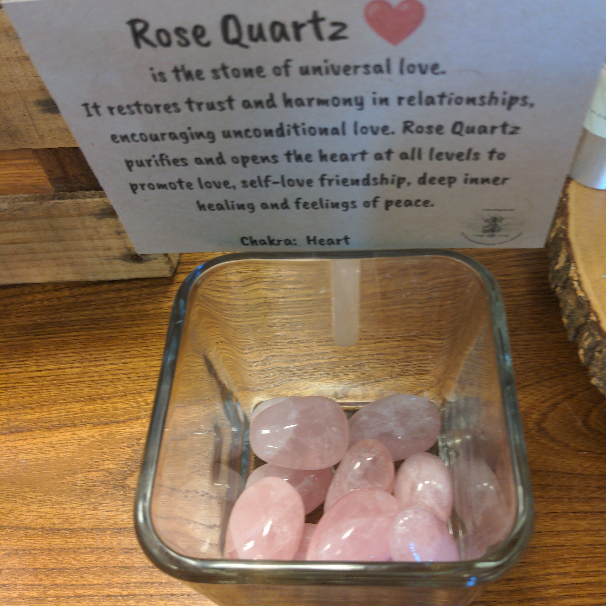 Rose Quartz tumbled