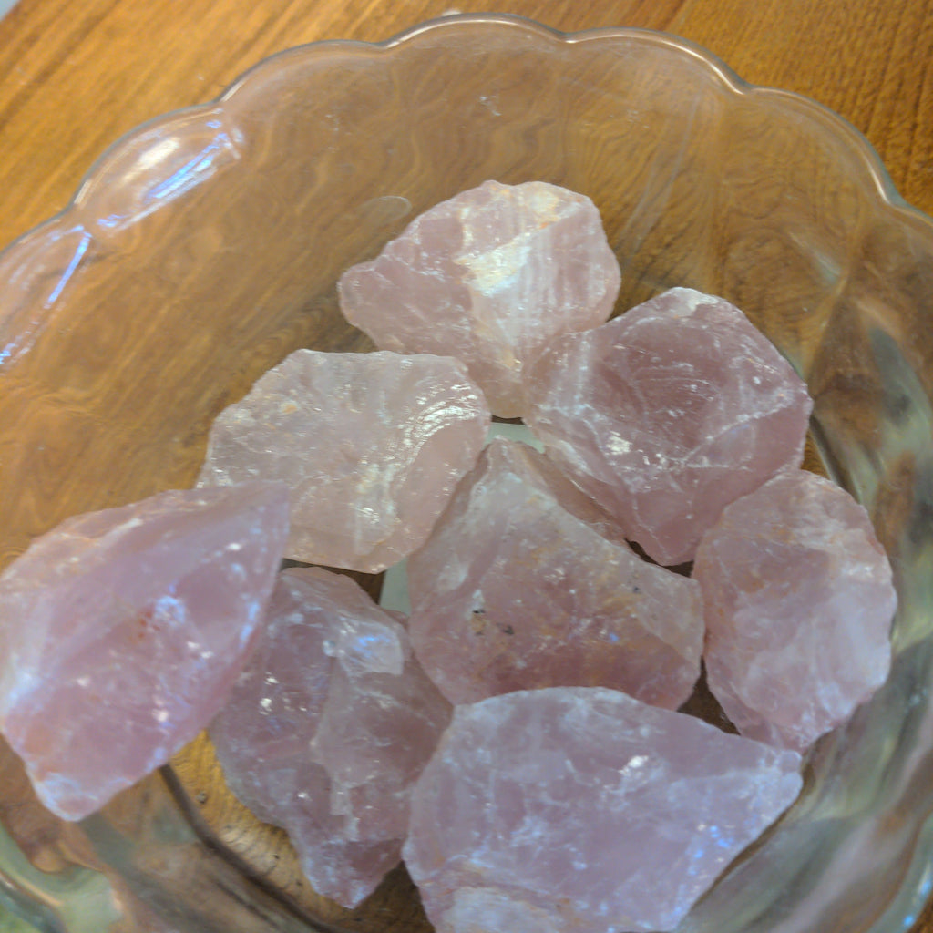 Raw Rose Quartz