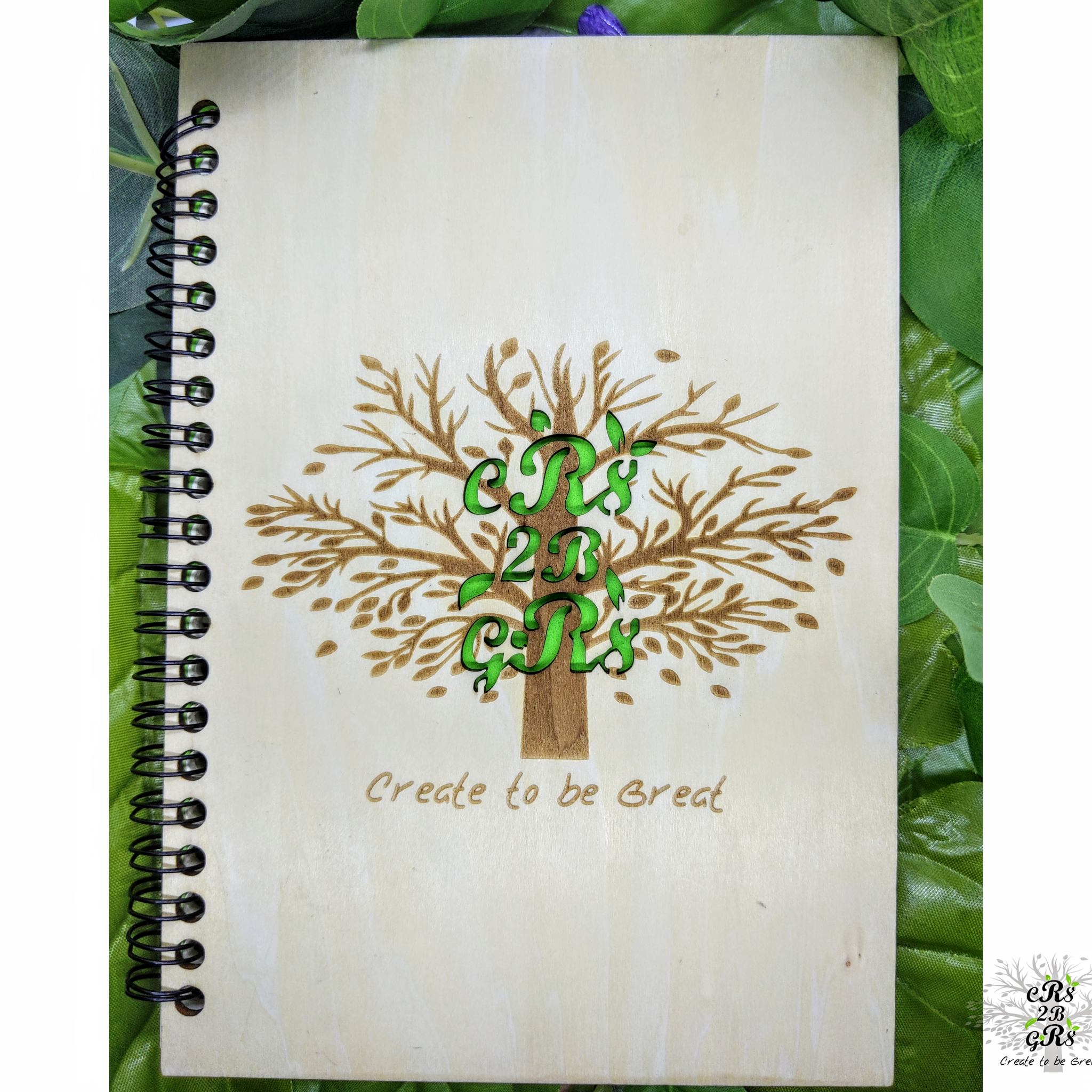 Affirmation positive Empowering Motivational encouraging manifestation law of attraction Notebook, journal, spell book, diary , wooden natural, nature