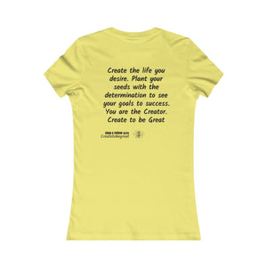 Women's Create to be Great Tee